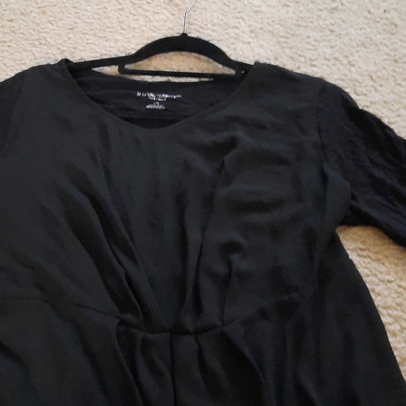 3/4  Sleeve Maternity Tunic Blouse - Picture 5 of 5